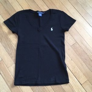 Polo V- neck tee
